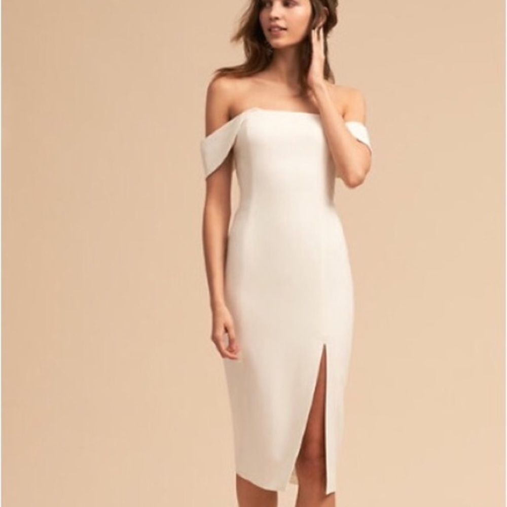Jay Godfrey Downie White Dress
